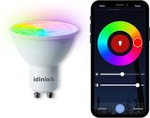 IDINIO WIFI GU10 ledlamp met App - Color + White - Dimbaar - Slimme spot GU10