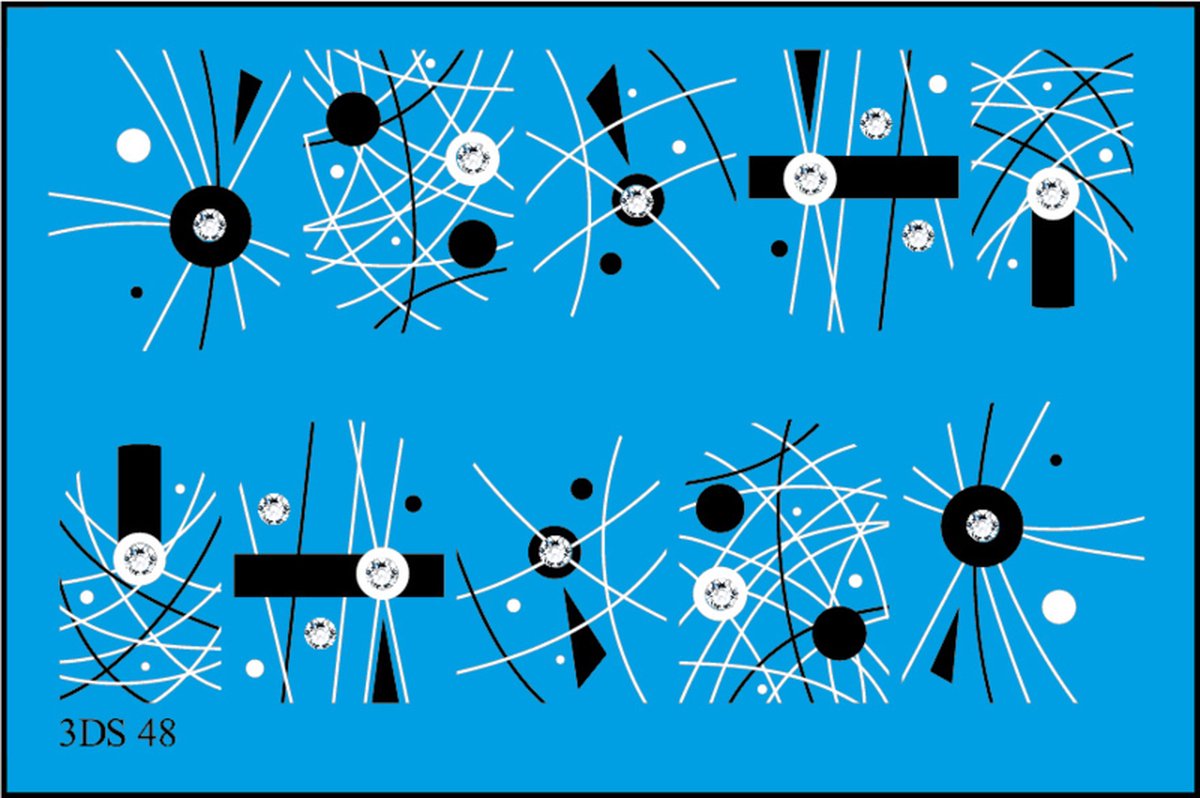 Goedkoopste Korneliya RhineStone decal 3DS 48