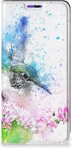 Hoesje Geschikt voor Samsung Galaxy A22 4G | M22 Wallet Book Case Vogel