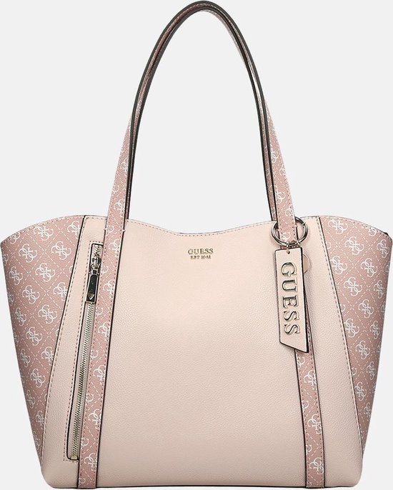 zwarte guess handtas naya trap tote