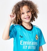 Real Madrid derde tenue 21/22 - replica voetbaltenue - voetbalshirts voor kids - Officieel Real Madrid fanproduct - maat 140