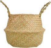 Handgeweven Bloempot - M 27X23CM - Natural