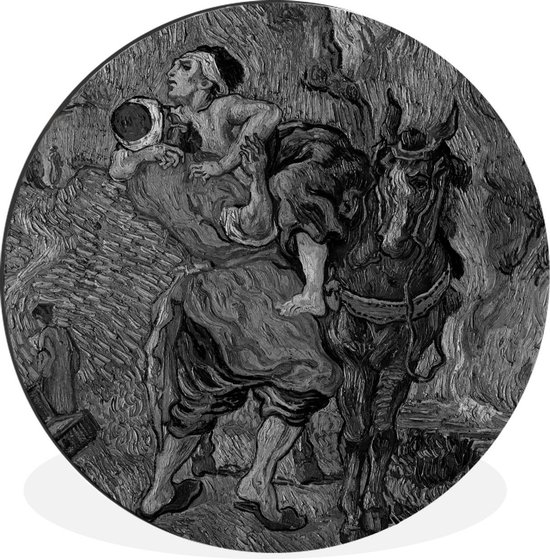 WallCircle - Wandcirkel - Muurcirkel - De barmhartige samaritaan - Vincent van  Gogh - | bol.com
