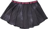 Skater Rokje Reptielenprint - Zwart/Roze - Sexy Lingerie & Kleding - Sexy Dameskleding