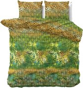 Swiss Nights Dekbedovertrek Panther Season - Groen - Lits Jumeaux - 240x220cm