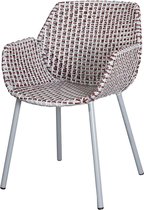 Vibe Fauteuil - light grey/bordeaux