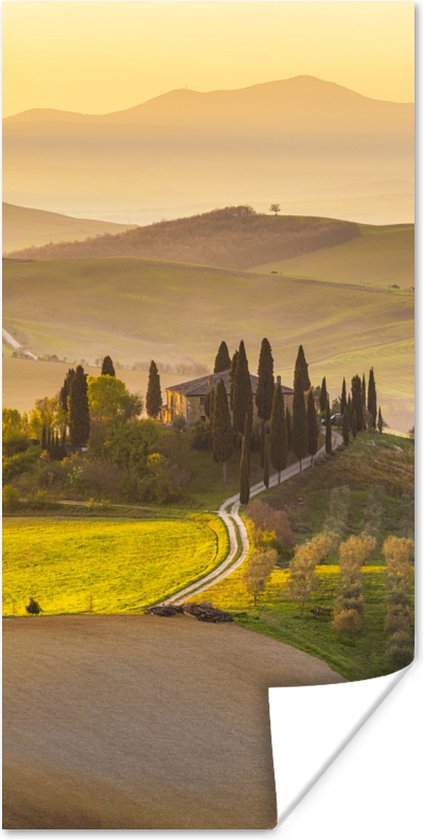 Affiche Toscane - Collines - Paysage - 80x160 cm