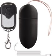 Rechargeable Vibrating Egg - Black - Eggs