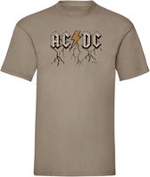 T-Shirt black nude ACDC - Desert (XL)