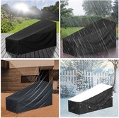 Kings Beschermhoes - voor Schommelstoel/ Ligbed/ Tuinstoel - 160 x 75 x 60 cm - Zwart