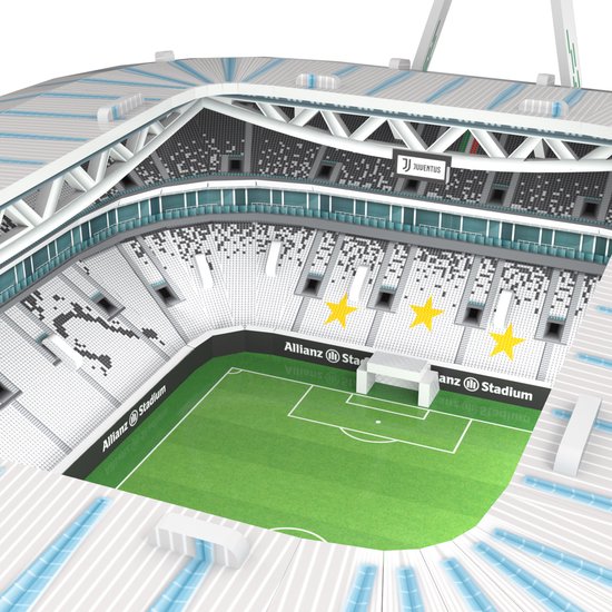 3D-puzzel Juventus stadion jongens karton 67 stukjes - Nanostad
