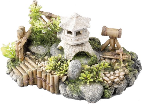 Aqua Della Aquarium decoratie China Garden - 22,6 x 14,5 x 12,1cm