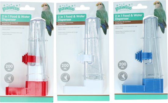Pawise Fountain and Feeder dispenser 200ml - 16cm