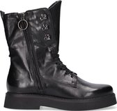 Omoda 565221 Veterboots - Laarzen Met Veters - Dames - Zwart - Maat 41