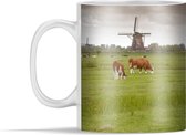 Mok - Koeien - Molen - Nederland - 350 ml - Beker