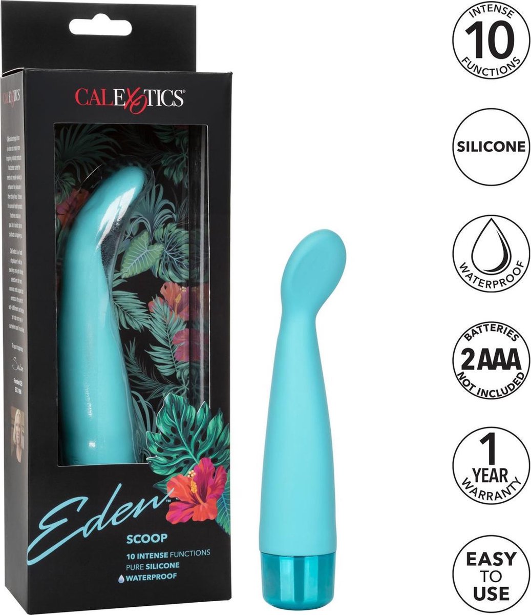 Goedkoopste California Exotics - Siliconen Massager Eden Scoop