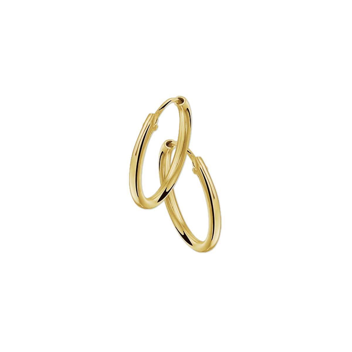 Huiscollectie 4001283 Gouden Oorringen 1.8 Mm