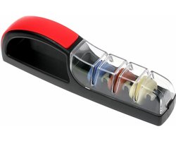 Global MinoSharp Messenslijper 0550BR - 23 cm - Rood/Zwart