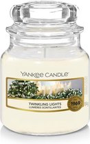Yankee Candle Geurkaars Small Twinkling Lights - 9 cm / ø 6 cm