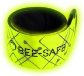 Led Click Band USB | BEE SAFE lime | hardloop verlichting | sportarmband
