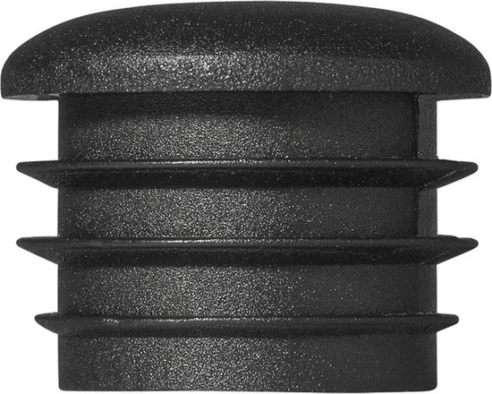 proplus-ronde-insteekdop-25-mm-zwart-voor-buisconstructies-en
