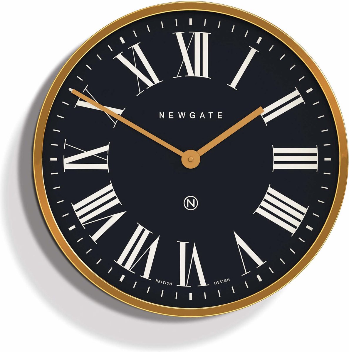 Newgate Mr Butler wandklok messing 45cm