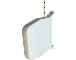 Selve Koordopwinder - 4,5 meter - Wit