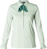 YESTA Brooklyn Blouse - Greyed Mint - maat 3(52)