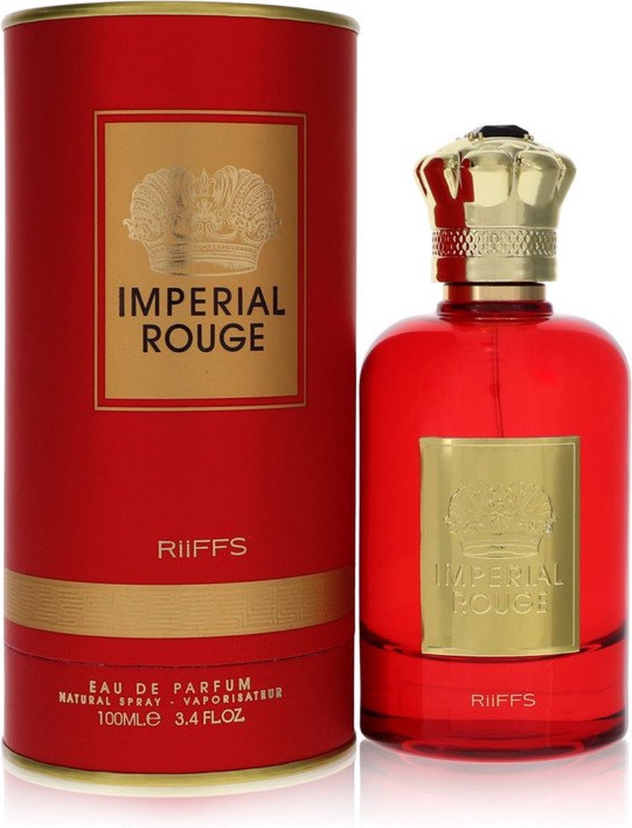 Goedkoopste Arabische Parfum - Dames - Zoet (Riiffs Imperial Rouge Eau De Parfum Spray 100 Ml