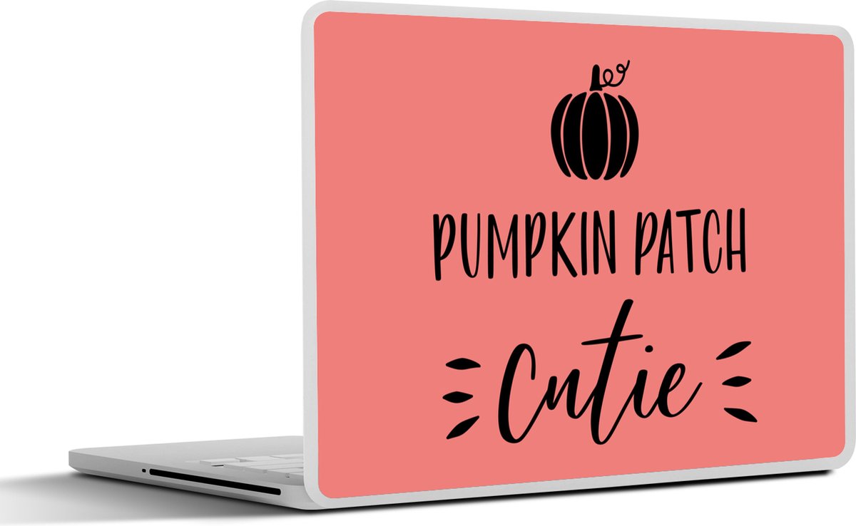 Afbeelding van product SleevesAndCases  Laptop sticker - 12.3 inch - Pumpkin patch cutie - Quotes - Spreuken