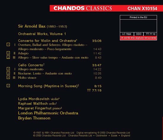 Orchestral Works I