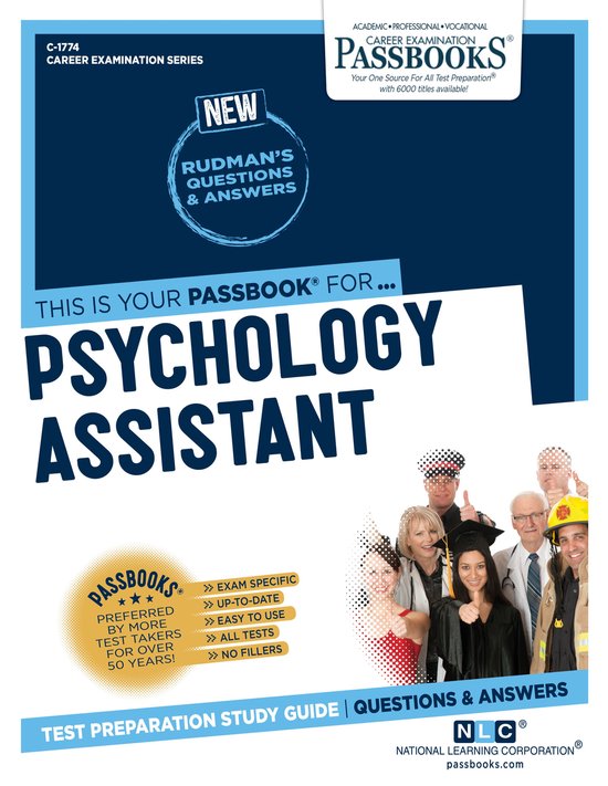 Career Examination Series Psychology Assistant (ebook), Jack Rudman