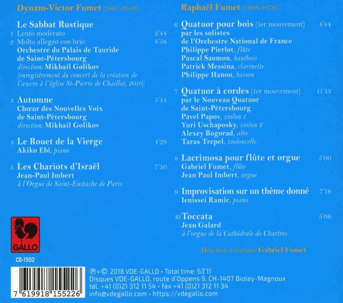 Dynam Victor & Raphael Fumet - Quintessence (CD), Dynam Victor ...