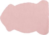 Beliani UNDARA - Vloerkleed - roze - acryl