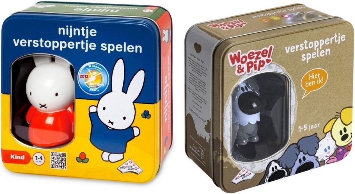 Babyset - 1-4 jaar - Kinderspel - Verstoppertje Spelen - Nijntje