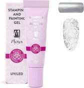 Moyra Stamping and Painting Gel No.19 Zilver