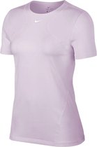 Nike Dames T-shirt Pro met mesh patroon - Maat XS