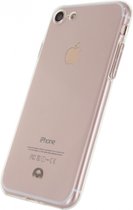 Mobilize Gelly TPU Backcover Hoesje - Geschikt voor Apple iPhone 8 - Transparant / Roségoud