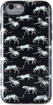 Apple iPhone 8 Hoesje - Wilma - Midnight Shine Serie - Eco Friendly Backcover - Leopard Black - Hoesje Geschikt Voor Apple iPhone 8