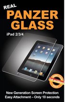 PanzerGlass Gehard Glas Screenprotector Geschikt voor Apple iPad 2 (2011) - Zwart