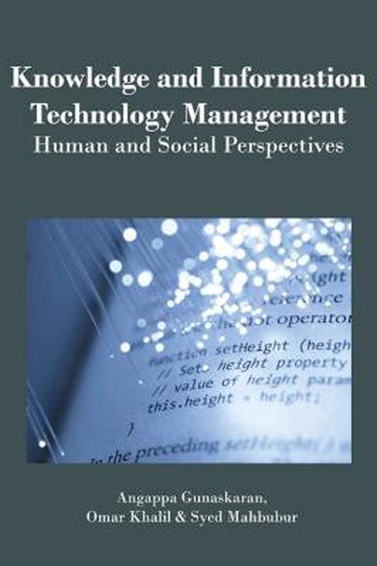 Knowledge and Information Technology Management - cover