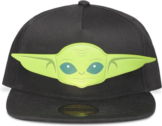 Casquette Snapback Star Wars The Mandalorian - Yoda Novelty Zwart