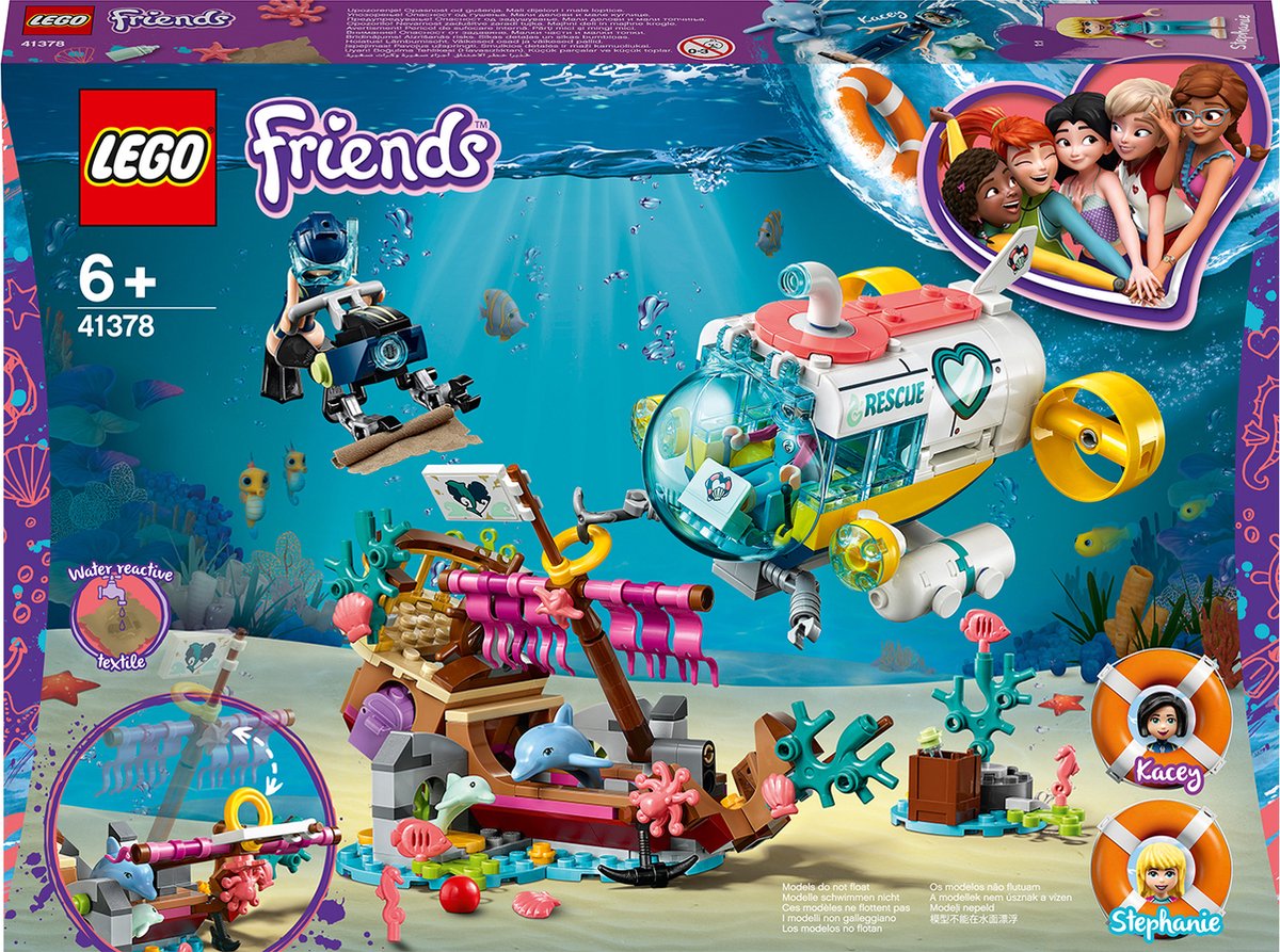 LEGO Friends Dolfijnen Reddingsactie - 41378 | bol.com