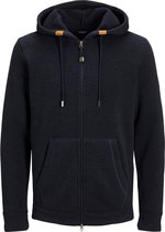 Jack & Jones Vest Jprblumarlon Sweat Zip Hood 12199753 Seaborne/melange Mannen Maat - XL