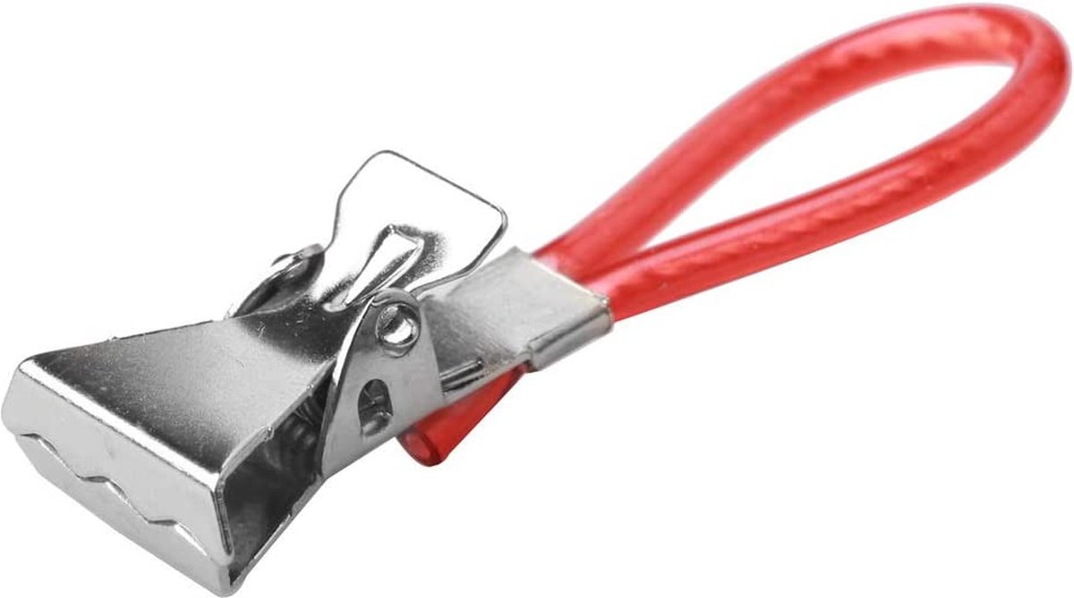 DOULEIN Handdoekclips, 8 stuks metalen theedoeken haak gevlochten katoenen lus handdoek clip doek opslag clip voor opknoping doek items thuis keuken en badkamer kasten