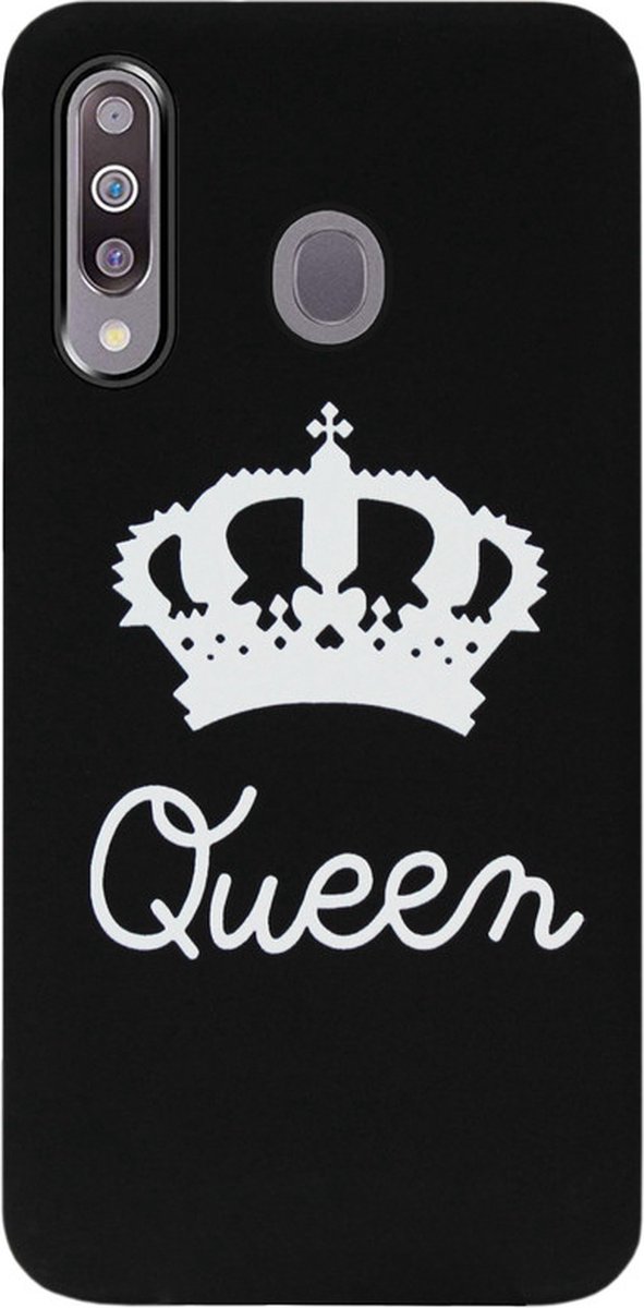 ADEL Siliconen Back Cover Softcase Hoesje Geschikt voor Samsung Galaxy M30 - Queen