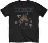 Pink Floyd Heren Tshirt -M- Montage Zwart