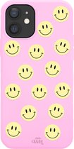 iPhone 11 Case - Smiley Colors Pink - iPhone Plain Case