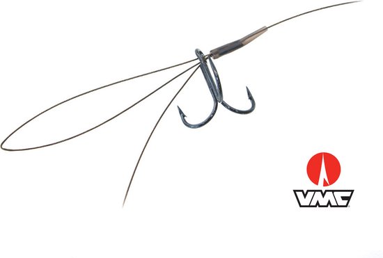 Rozemeijer Deadbait Casting Rigs - 50cm - 30lb - 2 Treble Hooks Size 2 van Rozemeijer — afbeelding 2