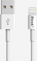 3 stuks - iphone kabel - iPhone oplaadkabel - Ntech - 1m Lightning Kabel geschikt voor Apple iPhone 6,7,8,X,XS,XR,11,12,Mini,Pro Max- iPhone kabel